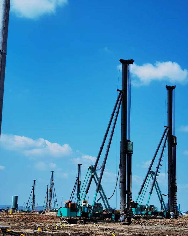 三軸水泥攪拌樁施工